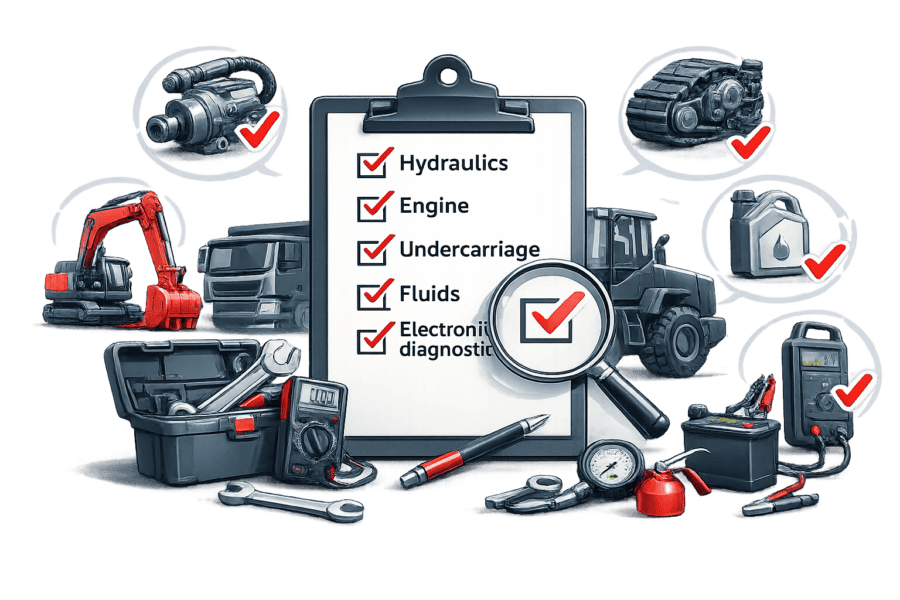 Что нужно проверять при покупке б/у спецтехники