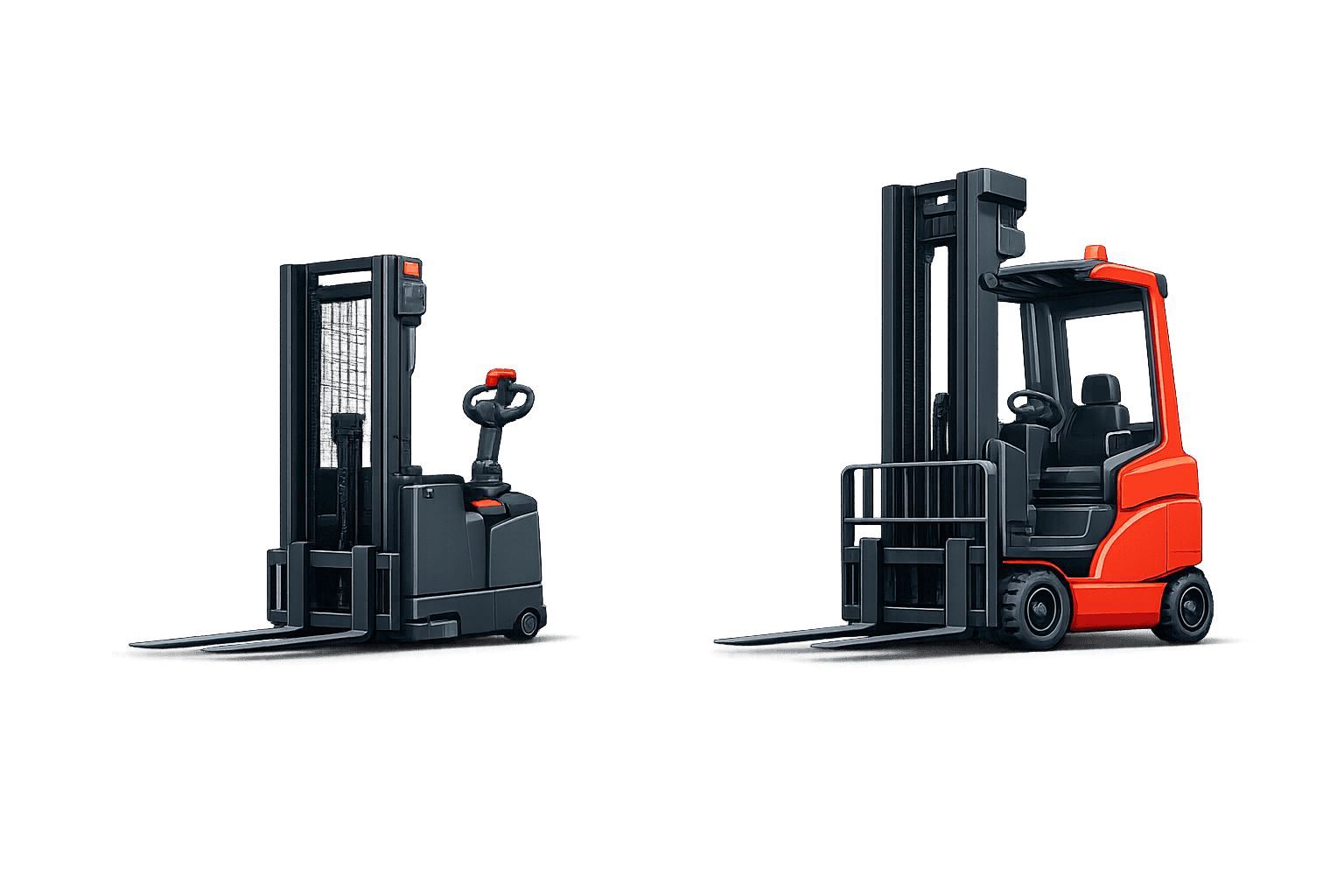 Чем штабелёр отличается от ричтрака