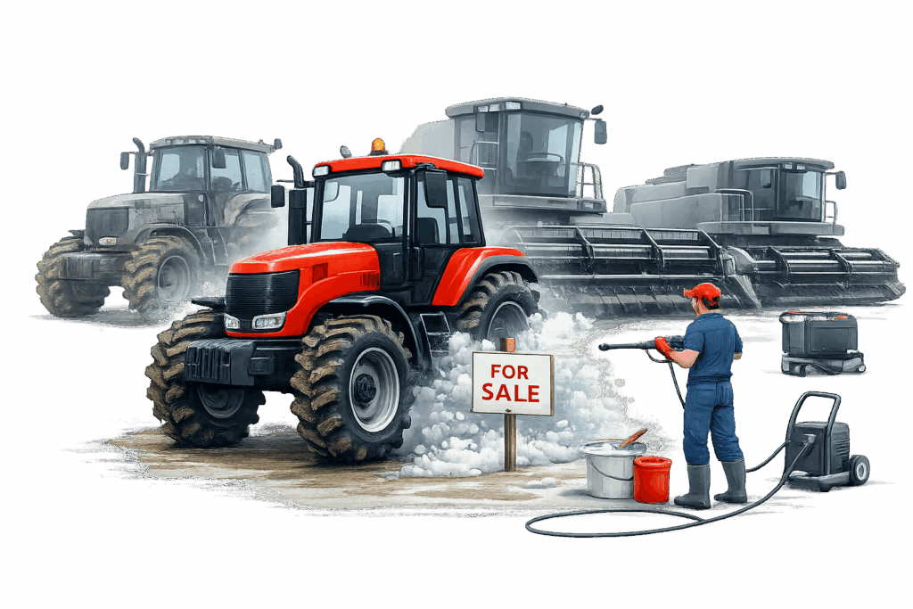 Предпродажная подготовка сельскохозяйственной техники