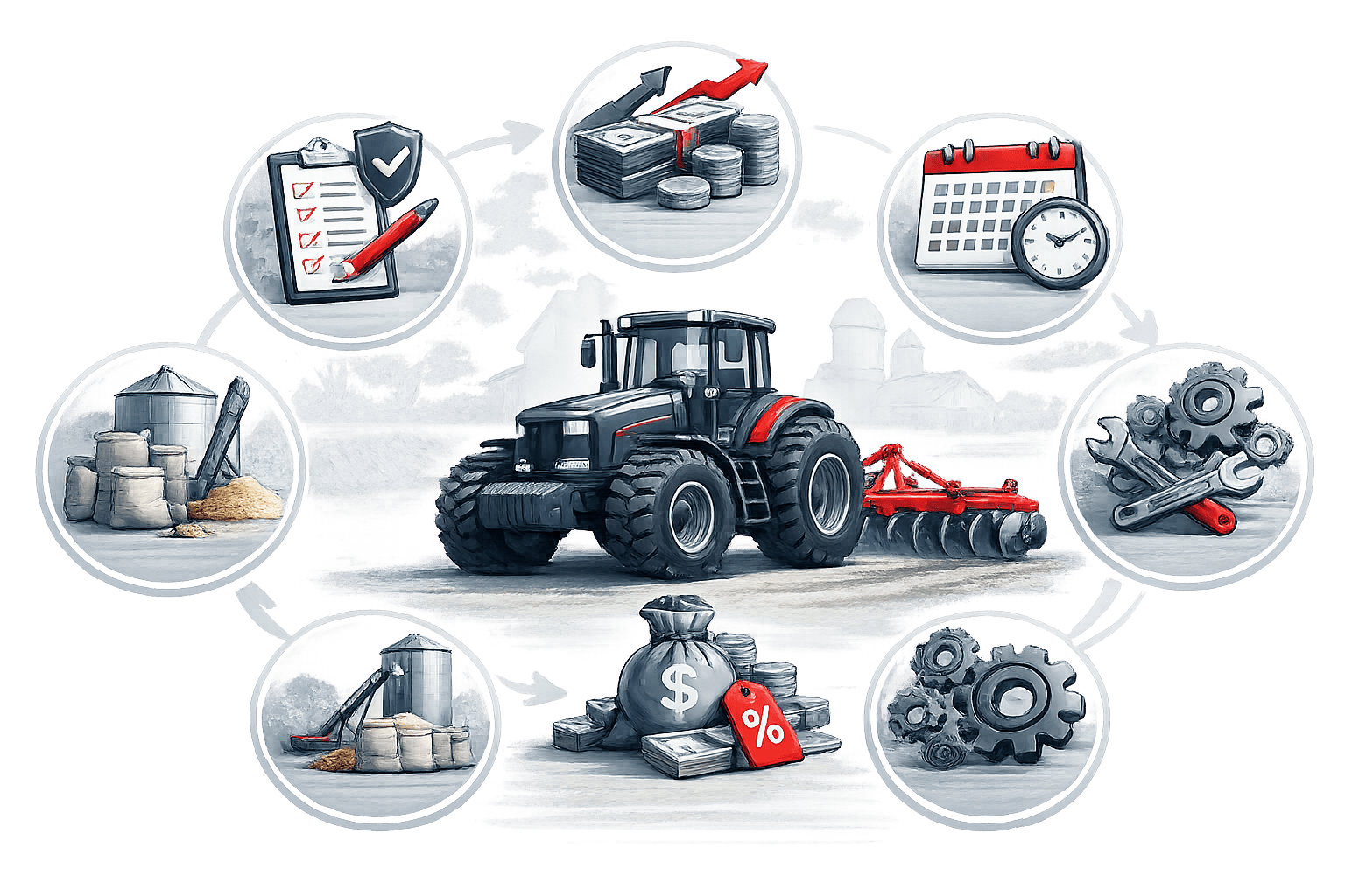 Факторы, влияющие на стоимость с/х техники