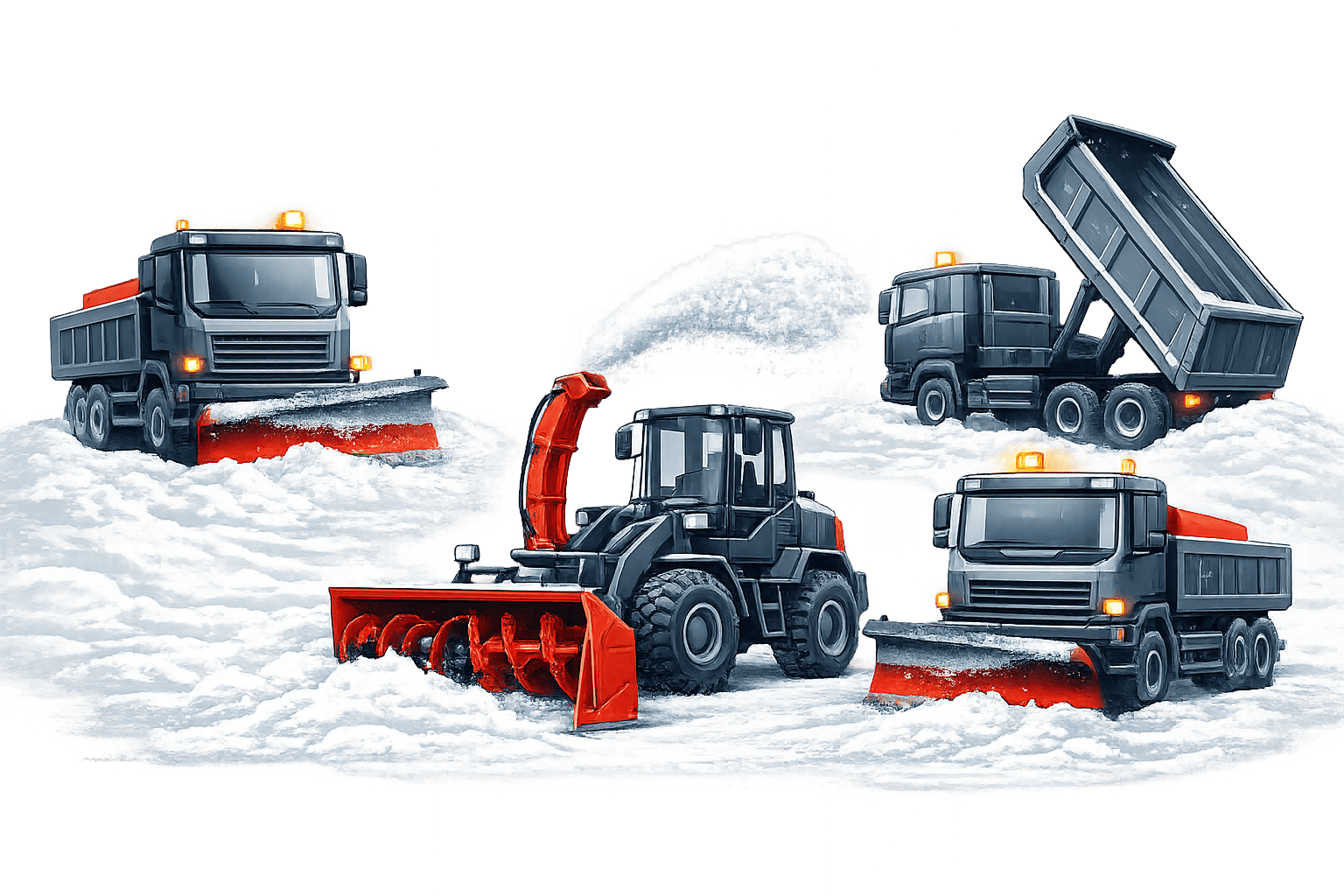 Как выбрать спецтехнику для уборки снега