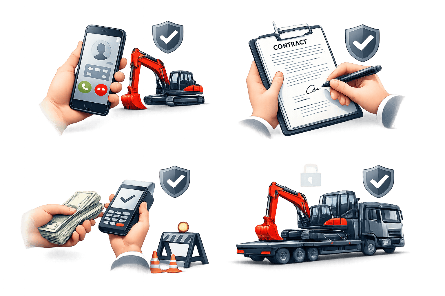 Этапы безопасной продажи спецтехники