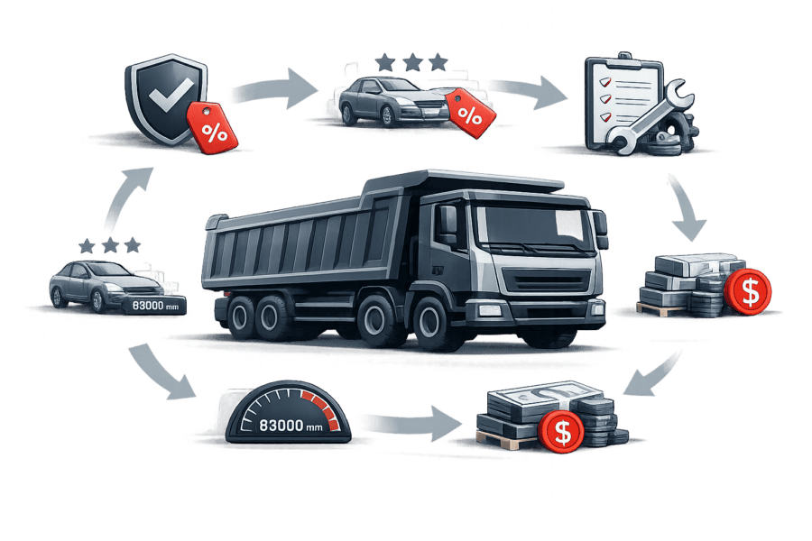 Факторы, влияющие на ликвидность грузовика