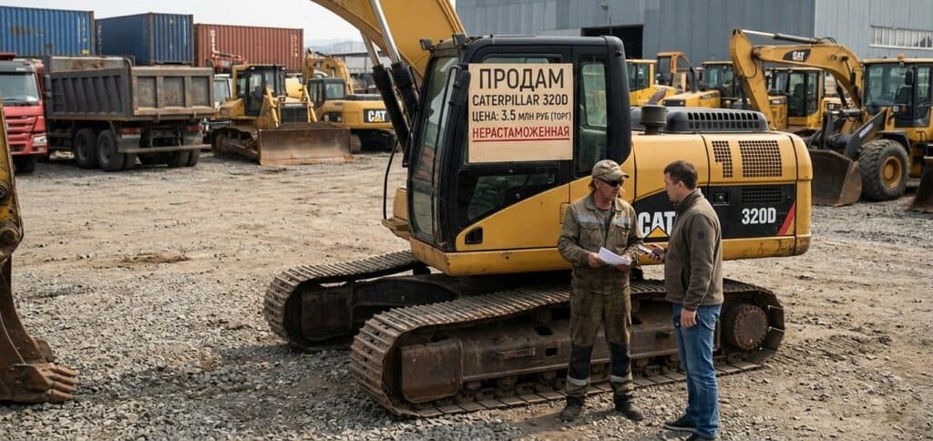 Продажа нерастаможенной спецтехники